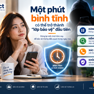 Dừng lại trước khi chuyển tiền: iProtect và nguyên tắc phòng tránh lừa đảo trong thời đại AI