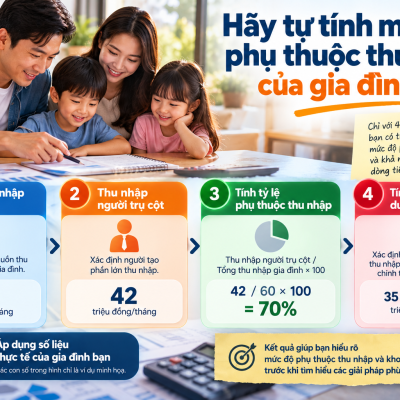 Gia đình phụ thuộc 70% thu nhập vào một người: Nếu nguồn thu chính dừng lại thì sao?