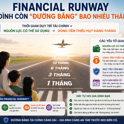Mất thu nhập 6 tháng: Gia đình của bạn có thể duy trì được bao lâu?