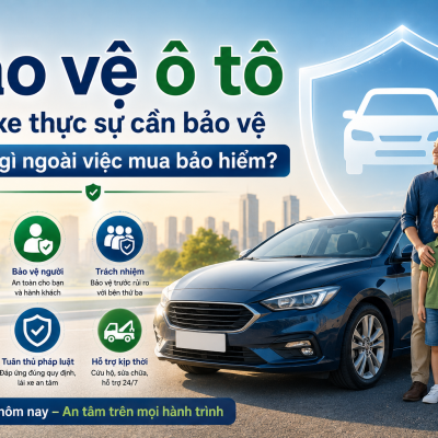 Bảo vệ ô tô - Chủ xe thực sự cần bảo vệ những gì ngoài việc mua bảo hiểm?