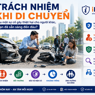 Trách nhiệm khi di chuyển - Nếu một sự cố gây thiệt hại cho người khác, bạn đã sẵn sàng đến đâu?